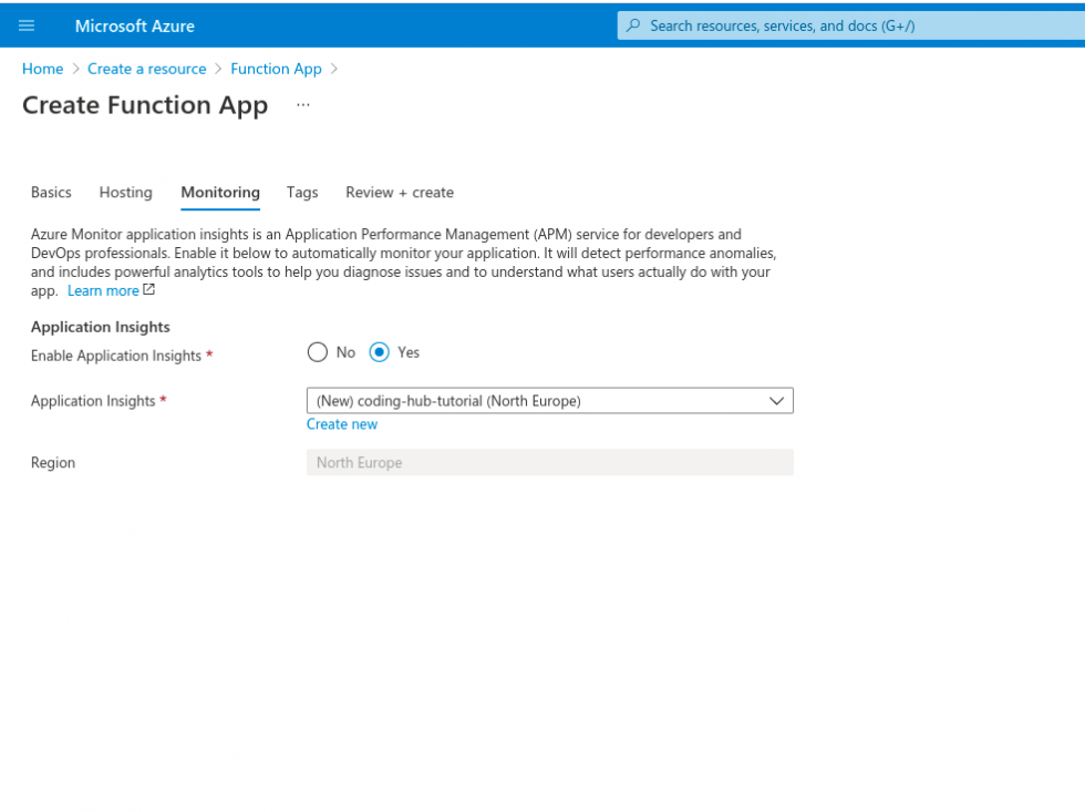 How To Set Up An Azure Functions App - The Coding Hub