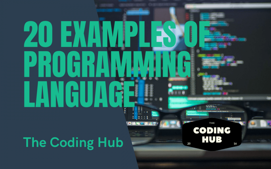 20 Examples Of Programming Language